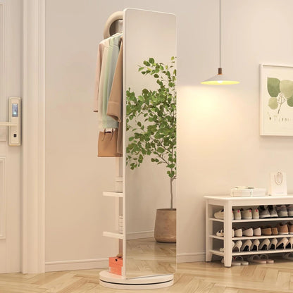 Full-Length Mirror on Rubber Wood Frame 65.7 x 17.7 Inches Ideal for Dressing Rooms and Living Spaces for Versatile Use