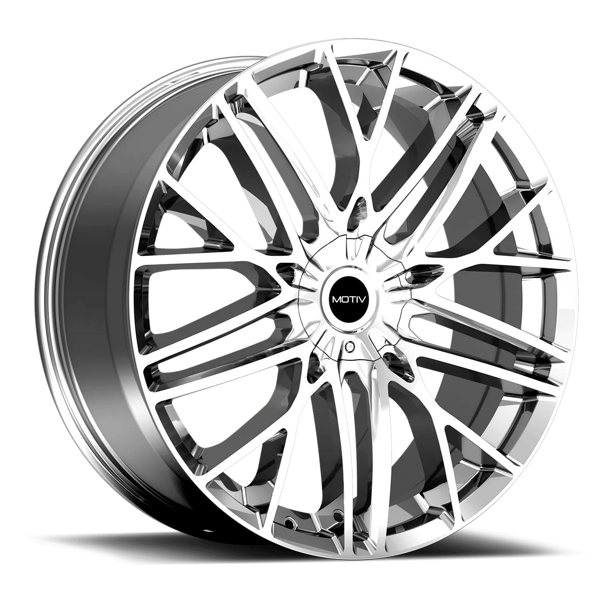 20x8.5 Motiv 437C Chrome Wheel 5x115/5x120 (20mm)