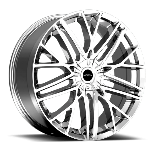20x8.5 Motiv 437C Chrome Wheel 5x115/5x120 (20mm)