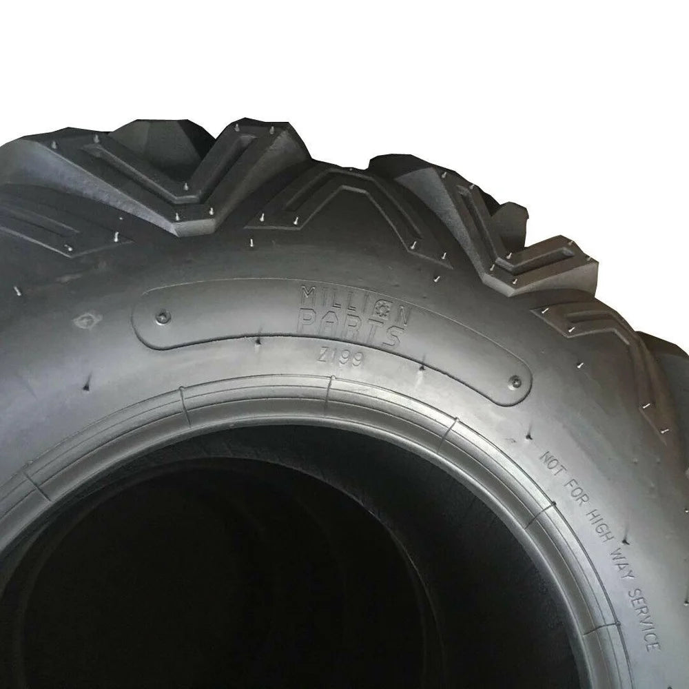 Ktaxon Set of 2 22x10.00-10 ATV Tires, 4PR All Terrain ATV/UTV Tires, Tubeless