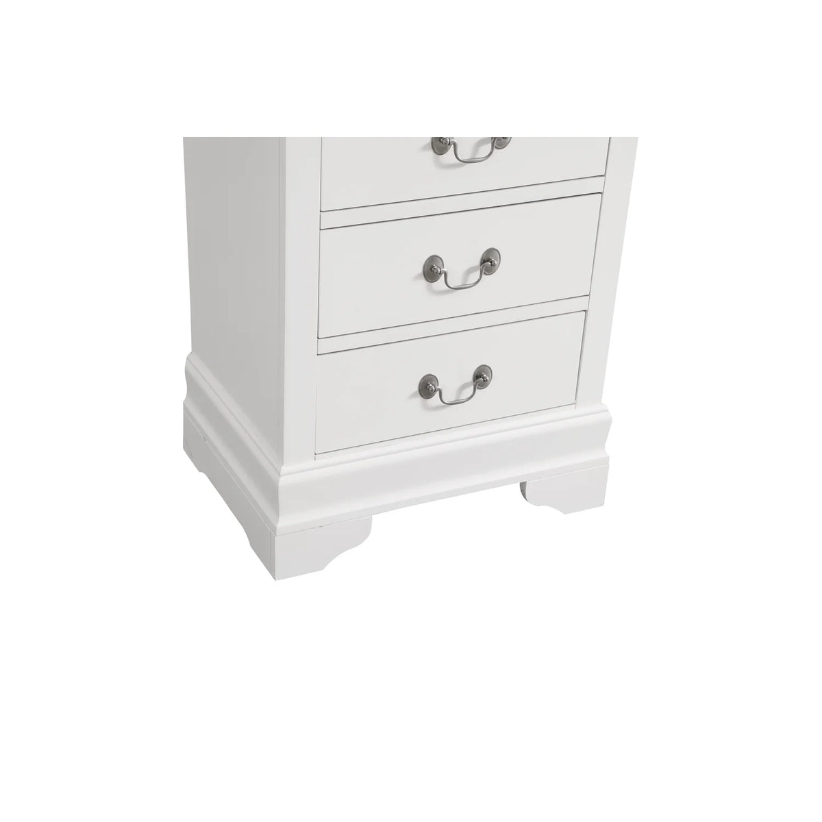 Glory Furniture Louis Phillipe 7 Drawer Lingerie Chest in Cherry