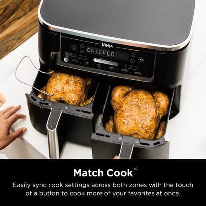 Ninja?? Foodi?? 6-in-1 Smart 10-qt. 2-Basket Air Fryer