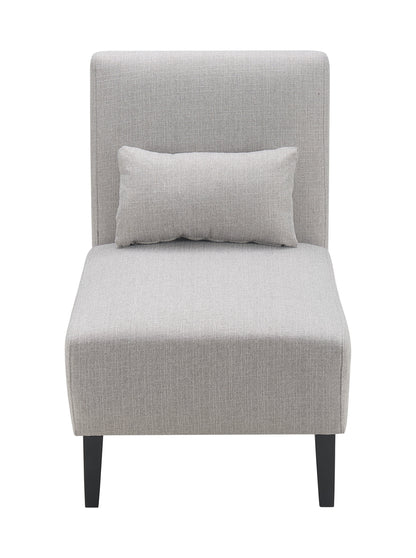 Serta Palisades Slipper Chair Pebble Gray