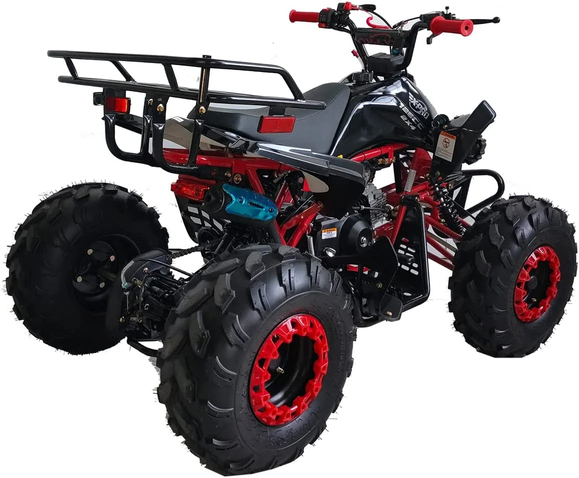 X-Pro Brand New 125cc Gas ATV, Automatic Transmission w/Reverse Remote Control Big 19"/18" Tires