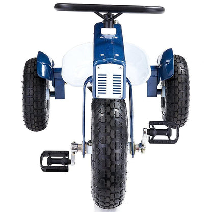 Tricam Ol- Blue Tractor Tricycle. 22″ Steel Toddler Bike Kids Ride On Toy