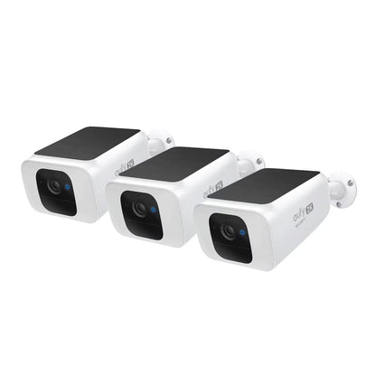 Eufy SoloCam S230 Solar Security Camera S40, 4K UHD, 4-Cam Kit, White, 4-Pack