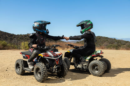Droyd Fury Electric Youth ATV, 36V 500W Brushless Motor, Dual Suspension, Max Speed 15 mph, Offroad