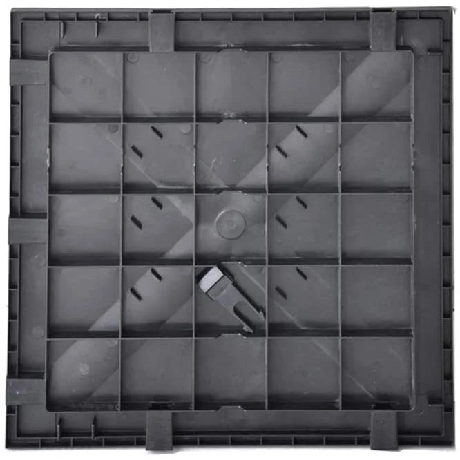 TentandTable Black Sparkle Portable Commercial Dance Floor - Indoor & Outdoor, 9 ft x 9 ft