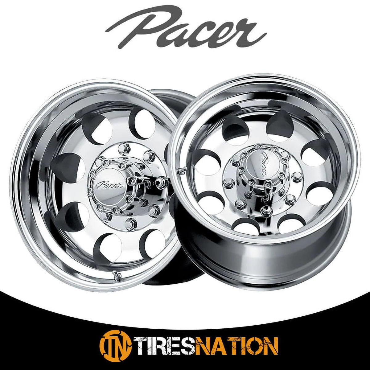 Pacer 164P-6887 16X8 8X170 (-06) PAC 164P LT Mod Polished (HB 130.18)