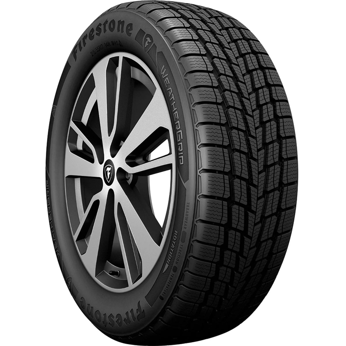 Firestone Weathergrip All Weather 205/65R16 95H Passenger Tire