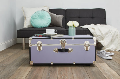 Seward Collegiate Collection Footlocker Trunk with Wheels