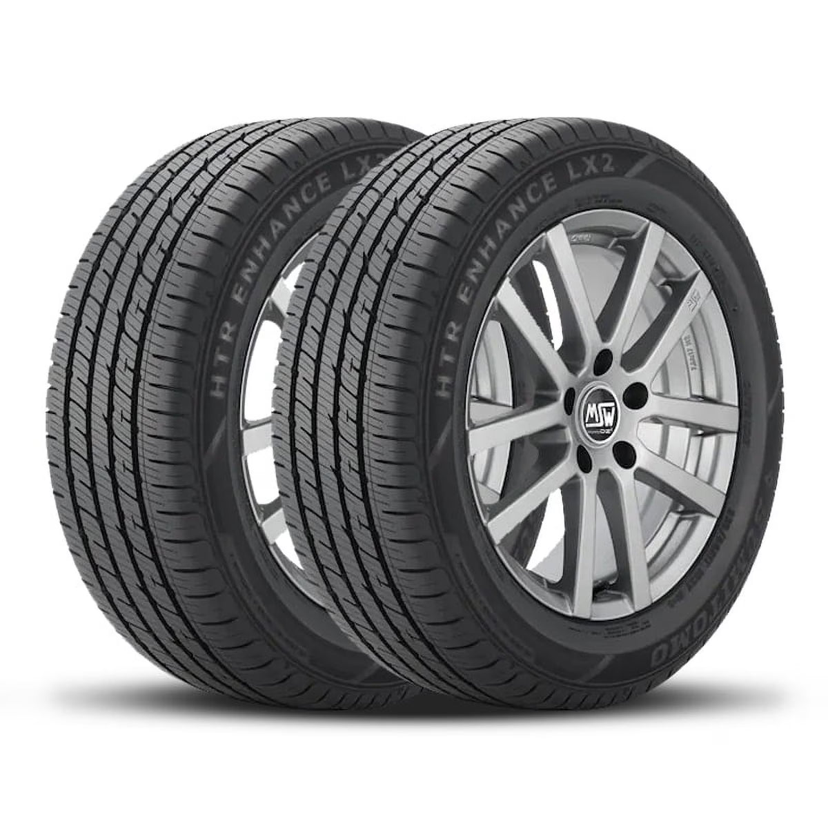 2 Sumitomo HTR Enhance LX2 195/65R15 91H All Season Tires 75K Mile Warranty ENL28 / 195/65/15 / 1956515