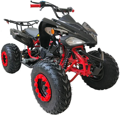 X-Pro Brand New 200cc Gas ATV, Automatic Transmission with Reverse LED Headlights Big 23"/22" Tires