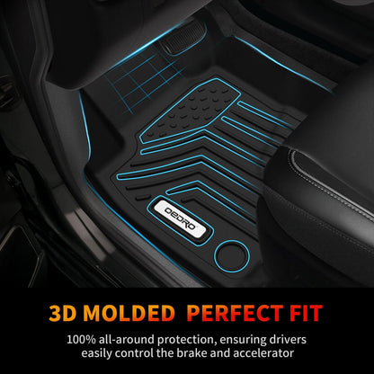 RVNI Floor Mats for 2008-2020 Dodge Grand Caravan/2008-2016 Chrysler Town & Country