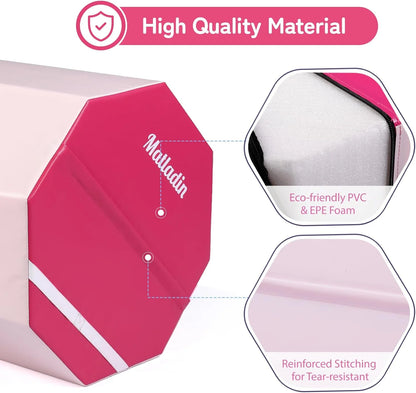 Matladin Octagon Gymnastics Skill Shapes, PVC Pink, 9.7 lb