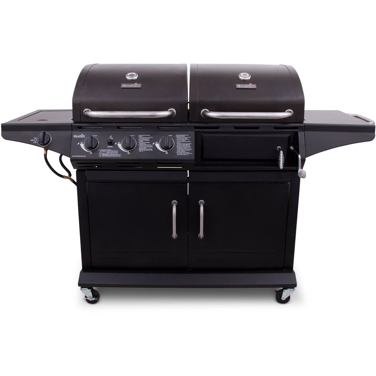 Charbroil Deluxe Charcoal & Gas Combo Grill