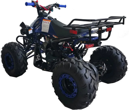 X-Pro Brand New 125cc Gas ATV, Automatic Transmission w/Reverse Remote Control Big 19"/18" Tires
