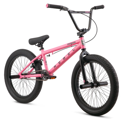 Mongoose Rebel X1 BMX Bike, 20-in. Wheels, Kids Ages 7-14 Years, Gray Child Bicycle
