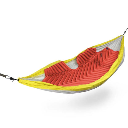 Klymit Insulated Hammock V Sleeping Pad, Inflatable Lightweight 4 Season Camping Air Mattress
