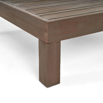 Kaena Acacia Wood Outdoor Coffee Table, Teak
