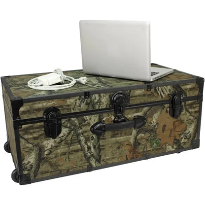 Seward Collegiate Collection Footlocker Trunk with Wheels