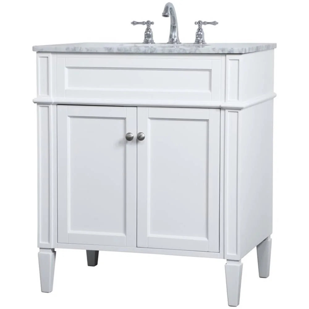 Elegant Kitchen and Bath 30 inch Single bathroom vanity in Grey