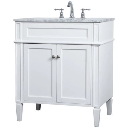 Elegant Kitchen and Bath 30 inch Single bathroom vanity in Grey