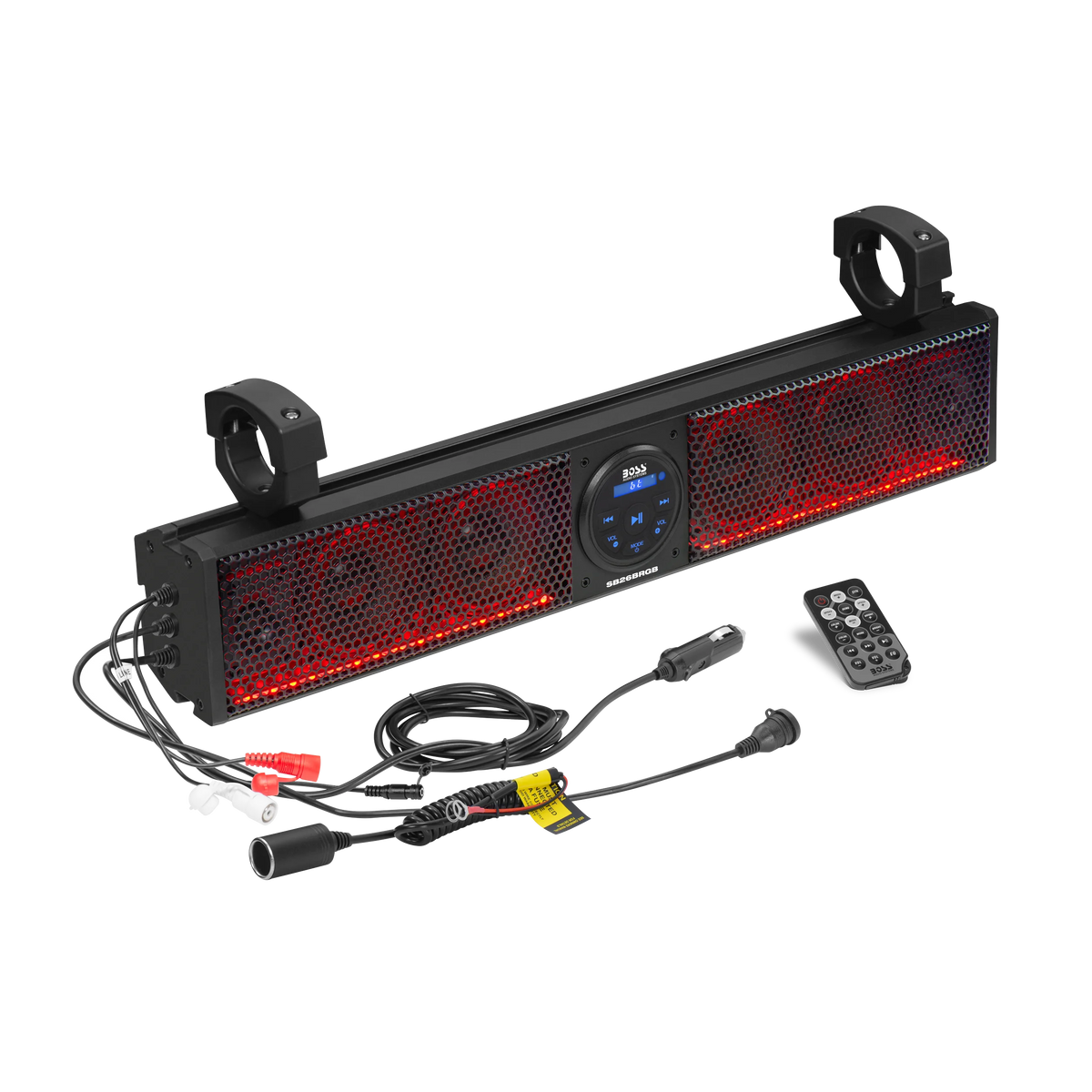 BOSS Audio Systems SB26BRGB 26 inch ATV/UTV Bluetooth Sound Bar