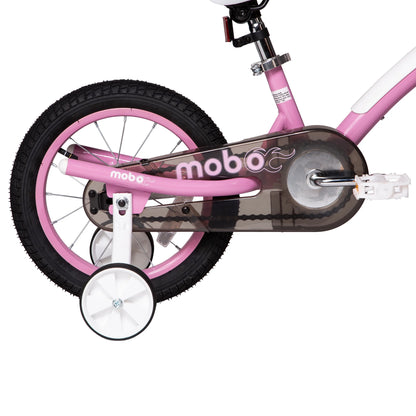 Mobo First Boy's 14" Kids Bike, Ages 3-5 Years Old, Red