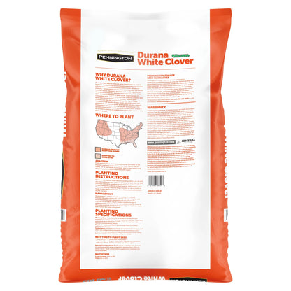 Pennington Durana Perennial White Clover Grass Seed, 25lb