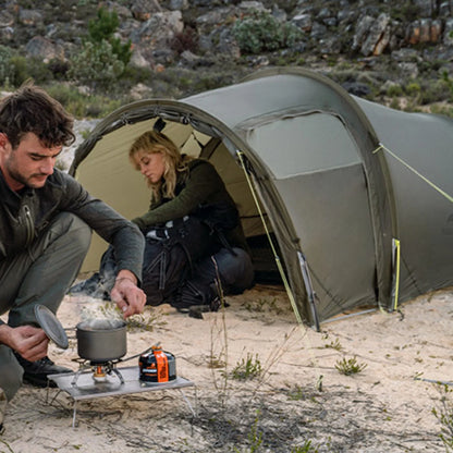 Naturehike, Ultralight Hiking Tent, Tear-resistant Tunnel Tent, Waterproof Camping Tent, Windproof Tent with Hall, 15D Lightweight Silicone-coated Nylon Fabrics,Large size for 2/3 Person.