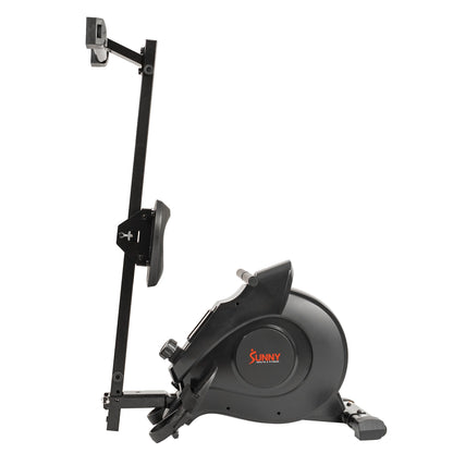 Sunny Health & Fitness 53.4" Extended Slide Rail Magnetic Rowing Machine Rower with Free SunnyFit App Membership - SF-RW5515