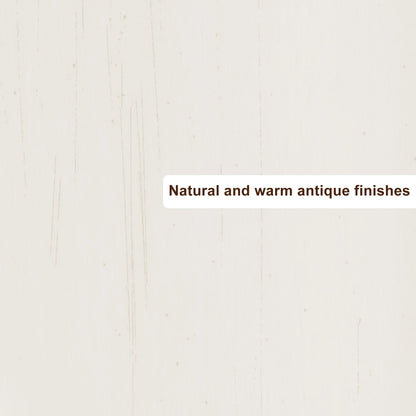 Keywhat Farmhouse 5 Drawer Dresser for Bedroom, Chest of Drawers Wood Organizer for Living Room, Antique White