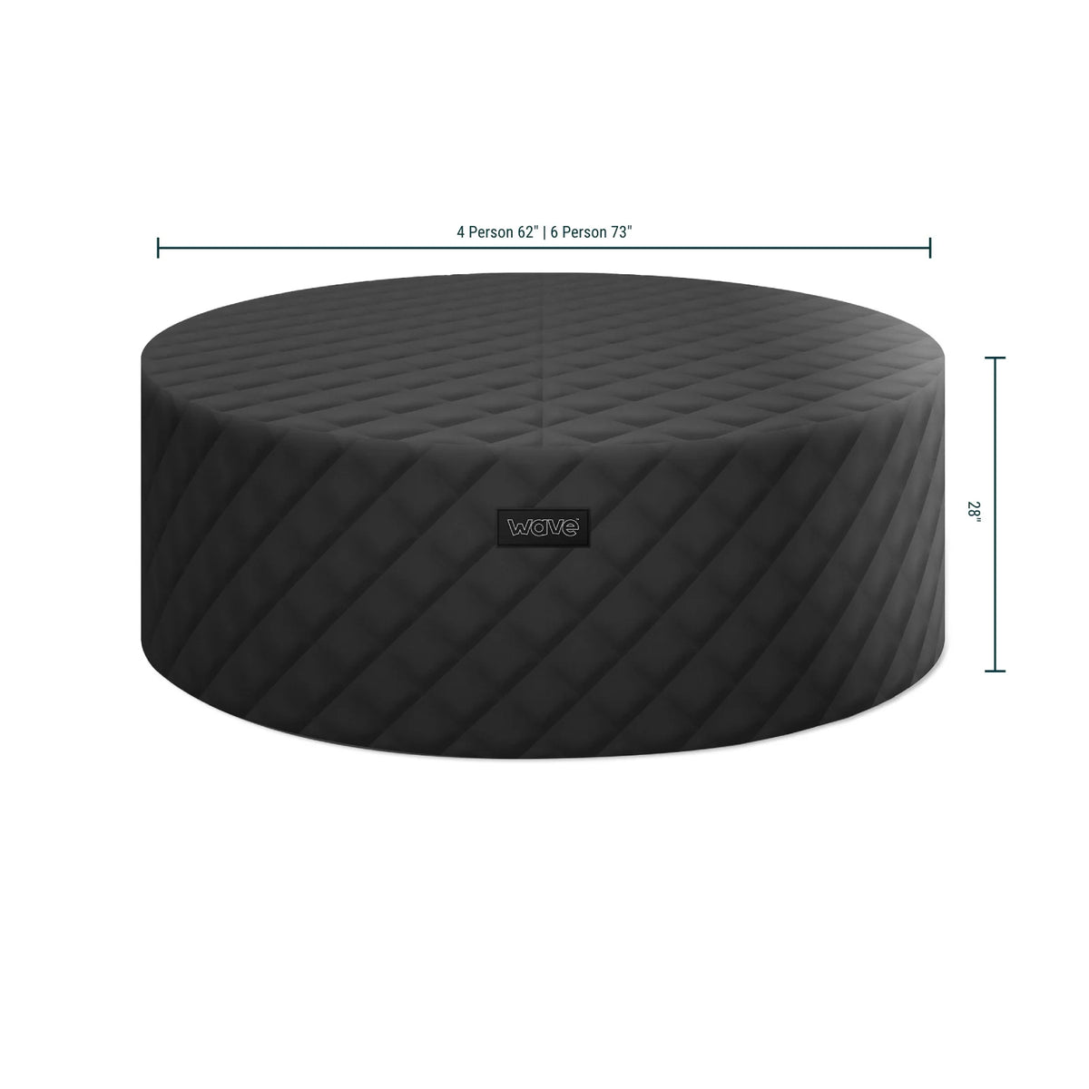 Wave EnergySave Thermal Hot Tub Cover | Pacific | 4 Person