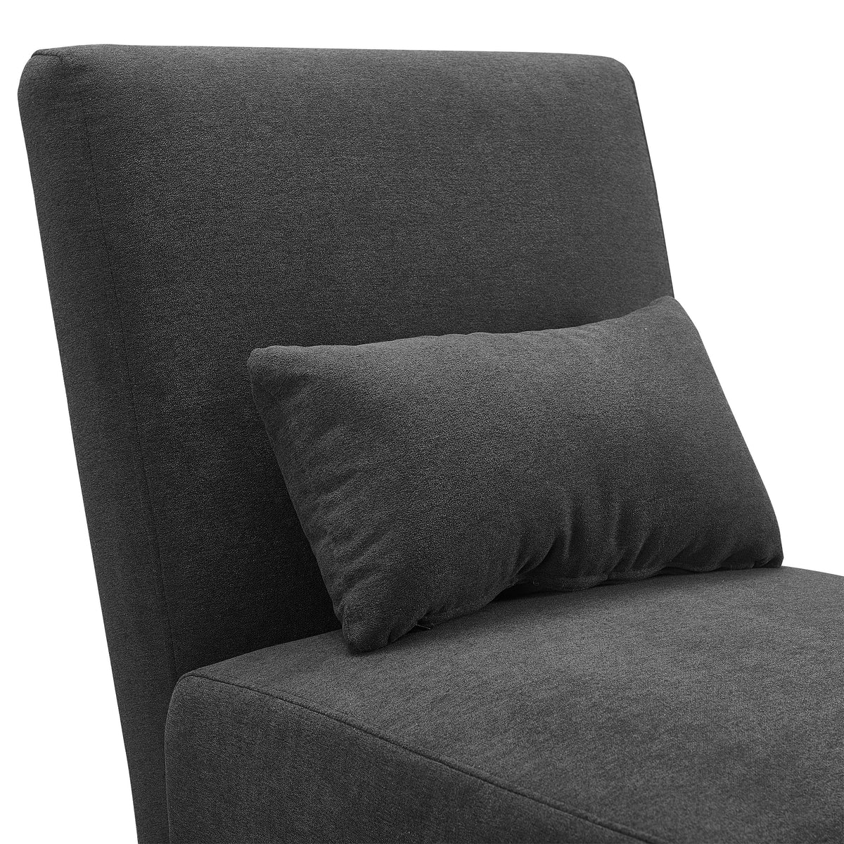 Serta Palisades Slipper Chair Pebble Gray