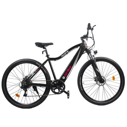 GOTRAX 26" Adult Electric Bike, 350W Motor up 20mph, Professional Electric Mountain Bikes, Black