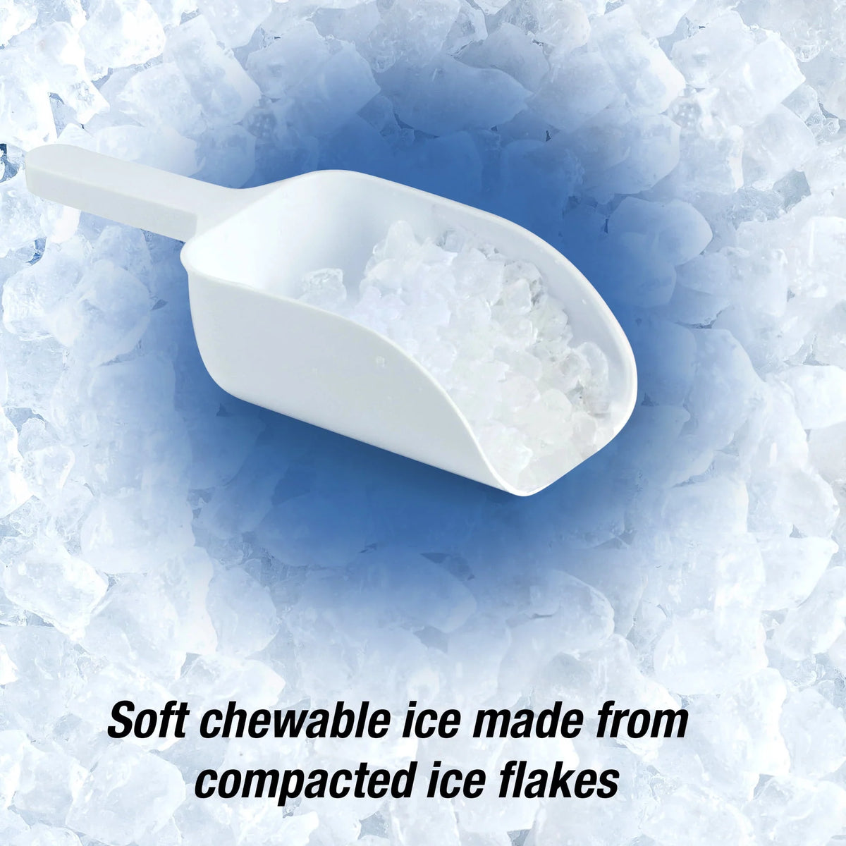 Personal Chiller Portable Countertop Ice Maker, Ice Nuggets, Stainless Steel