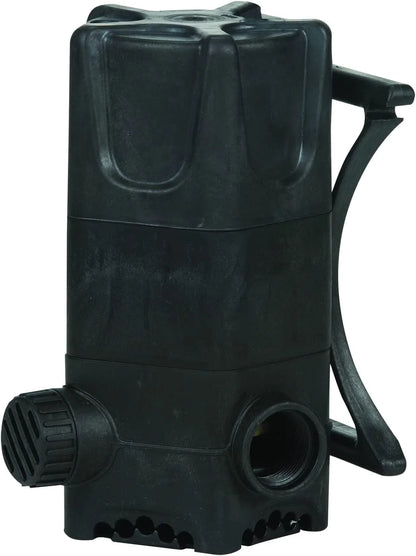 Little Giant 566407 WGP-95-PW Dual Discharge Direct Drive Submersible Waterfall and Pond Pump, 700 Watts, 4,280 GPH