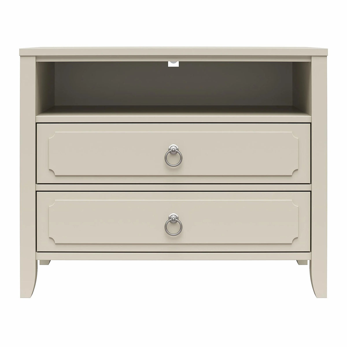 Her Majesty 2 Drawer Nightstand, Mustard Yellow