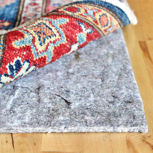 RUGPADUSA - Natural Comfort - 3/8" Thick - 100% Felt - Plush Cushioned Rug Pad - Available in 2 Thicknesses, Many Custom Sizes