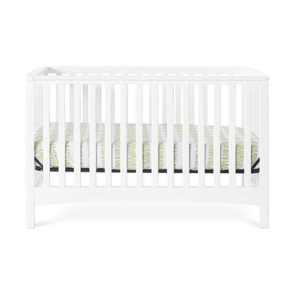 Child Craft London 4-in-1 Convertible Crib. Baby Crib Converts to Day Bed. Toddler Bed and Full Size Bed. 3 Adjustable Mattress Positions. Non-Toxic. Baby Safe Finish (Matte White)