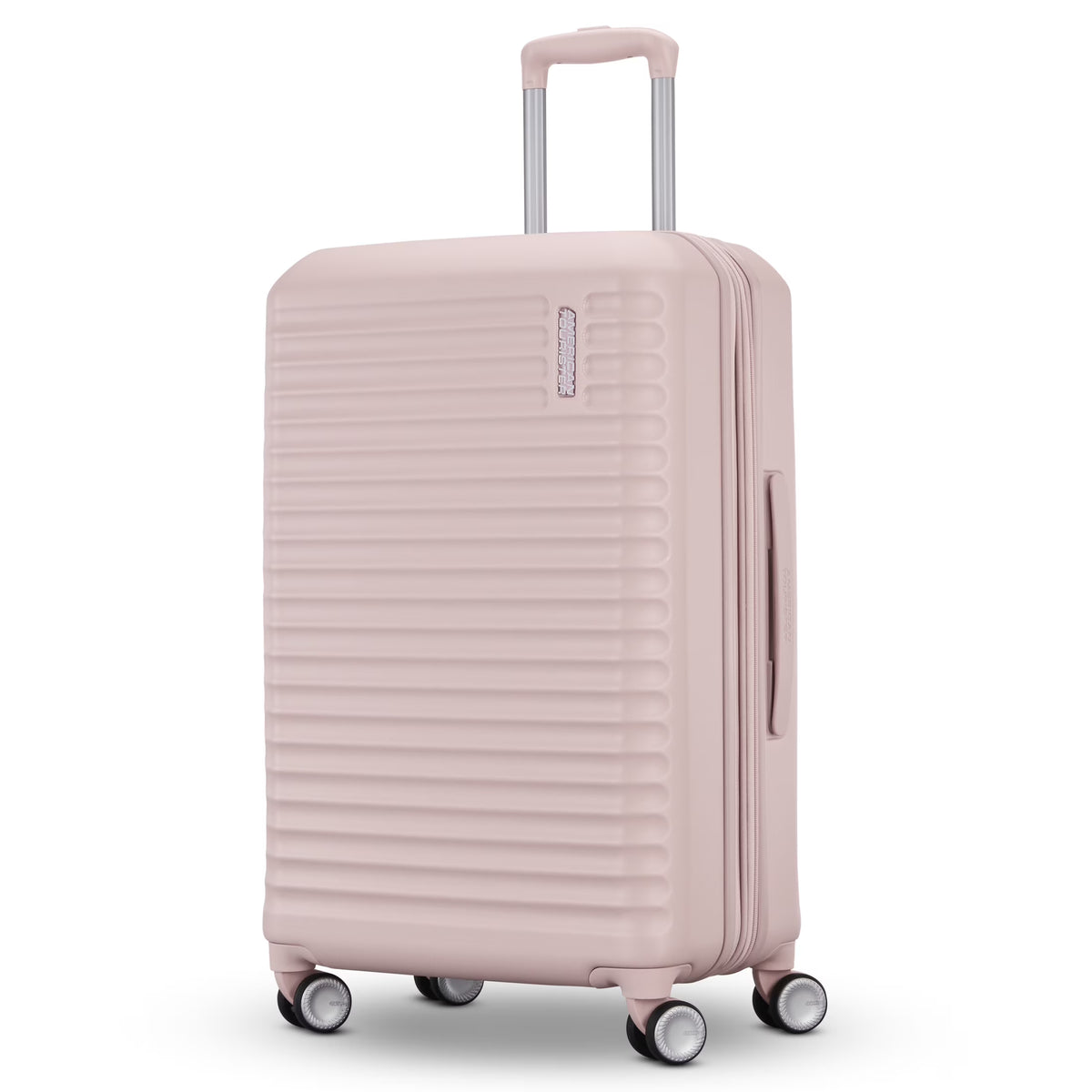 American Tourister Stratum 3.0 Medium Hardside Suitcase with Spinner Wheels - Pink Blush