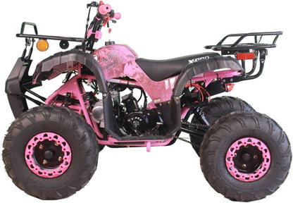 X-Pro Brand New 125cc Gas ATV, Automatic Transmission w/Reverse Remote Control Big 19"/18" Tires