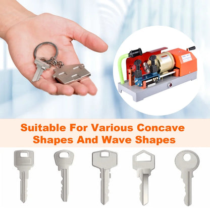 Commercial-Grade Key Duplicating Machine 110V - Vertical Design for Precise Home/Car Key Copying