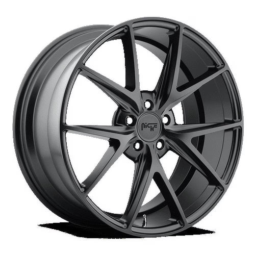 Niche M117 Misano 19X8.5 5X108 40Et 66.56Cb Matte Black Wheel