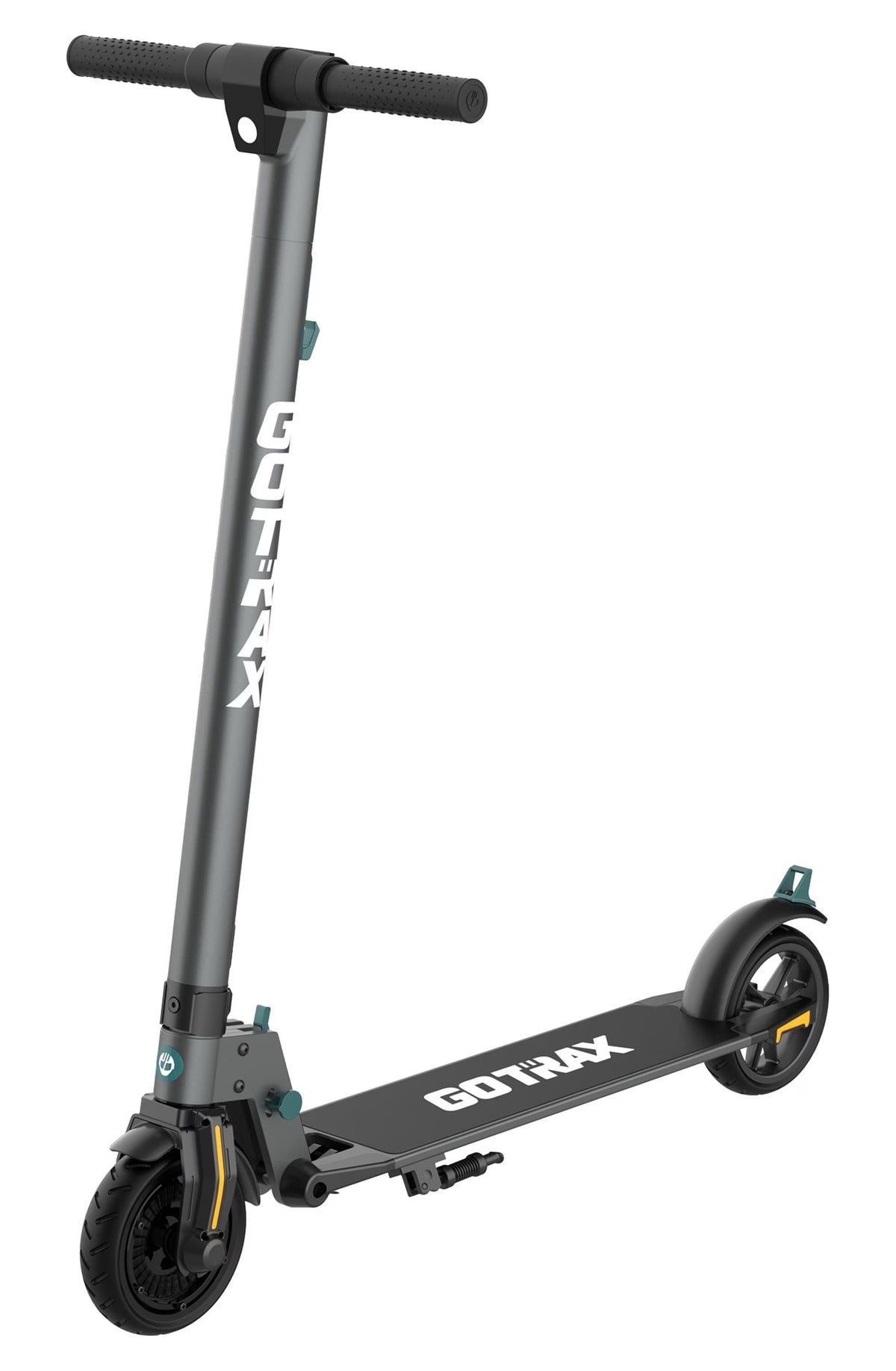 GOTRAX G2Plus Foldable Electric Scooter for Adult Teens Age of 8+ with 6" Tires, 200W 12mph, Gray