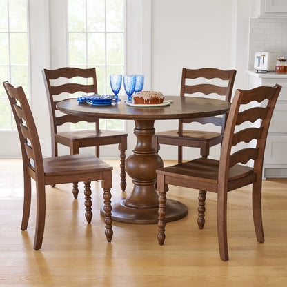 Pioneer Woman Harper Solid Wood Dining Chairs, 2 Pack, White