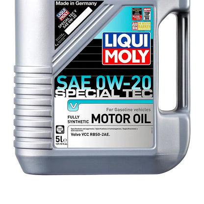 Liqui Moly 20200 SAE 0W-20 Special Tec V Motor Oil Pack of 5