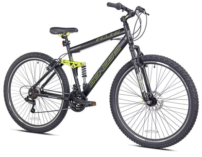 29" Incline Men's Mountain Bike, Black/Yellow