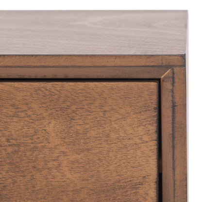 SAFAVIEH Miya Solid 2 Shelf Coffee Table Wood, Natural